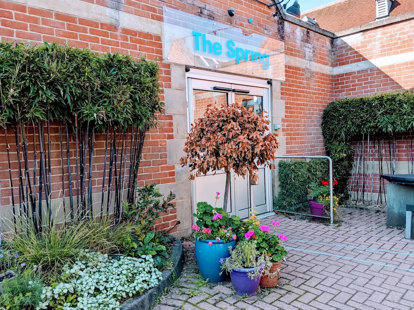 Entrance to the Spring in Havant.